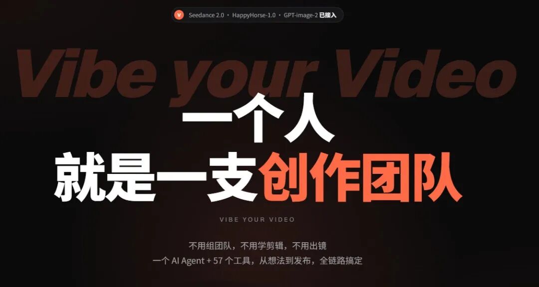 Vibbit 一个人就是一支创作团队主题海报